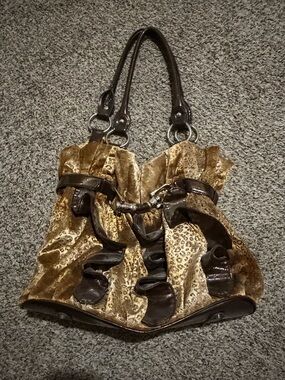 Leopard Print Y2k Purse